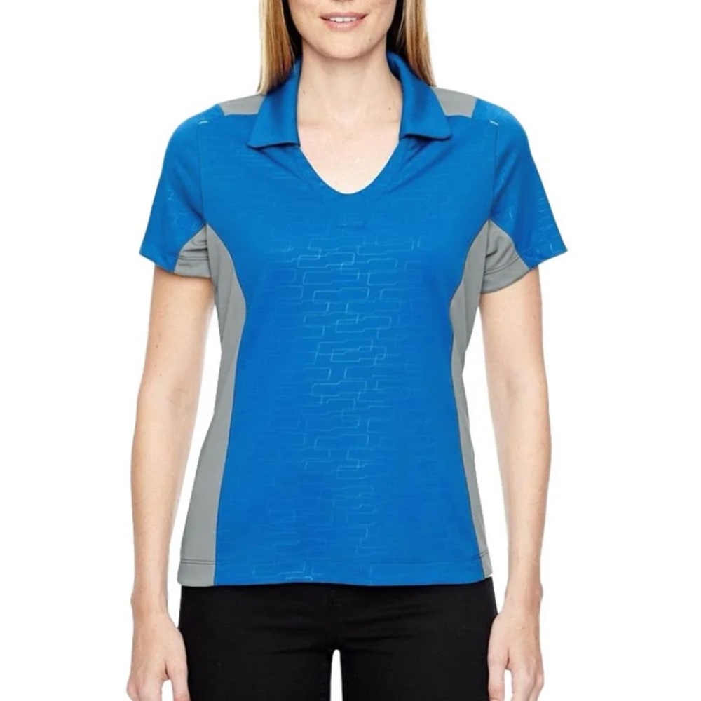 Reflex Ladies UTK Cool.Logik Performance Embossed Print Polo